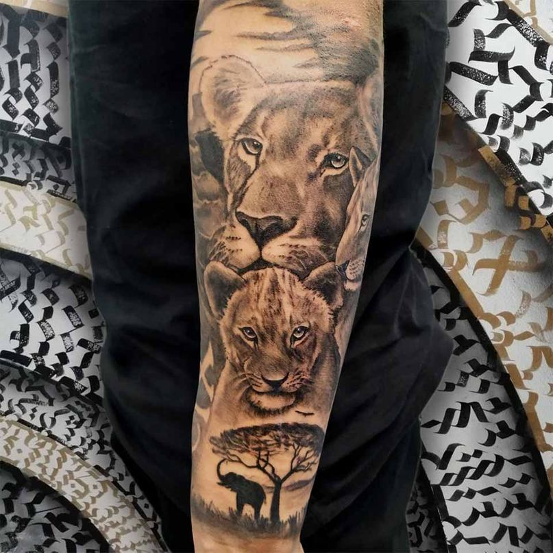 Ganesha Tattoo tattoo realismo